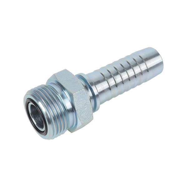 Pemasangan hos hidraulik lelaki pengedap rata ORFS 14211 Pemasangan hos hidraulik lelaki pengedap rata ORFS 14211